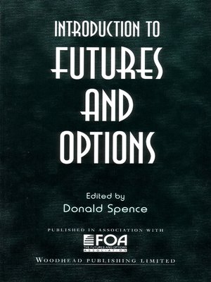 cover image of Introduction to Futures and Options